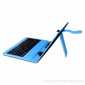 7-inch Tablet PC Case with Keyboard, Blue Color